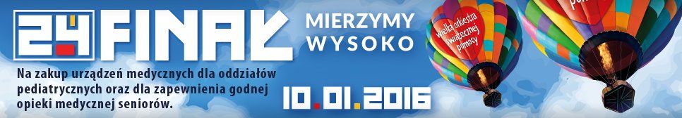 Już w najbliższy weekend - 24 Finał Wielkiej Orkiestry Świątecznej Pomocy!